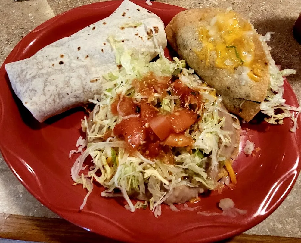 10 Burro Taco Tostada